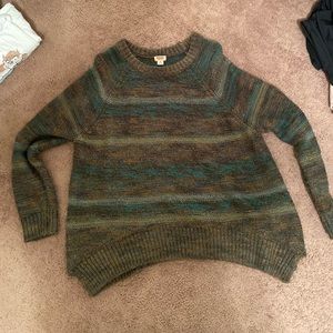Multicolored sweater, super comfortable and soft!